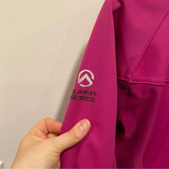 The North Face Jacket Women's XS softshell jacket magneta hooded - Picture 7 of 10